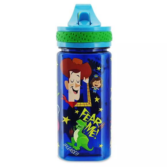 Disney Pixar - Toy Story 4 Water Bottle with Built-In Straw - Picture 1 of 2